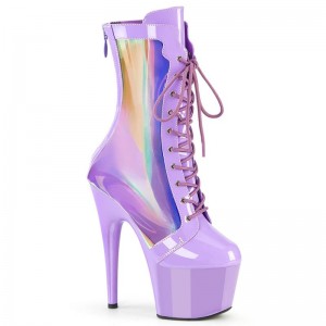 Pleaser Adore-1047 Donna Scarpe Pole Dance Viola | ITALIA ITUJDTSL